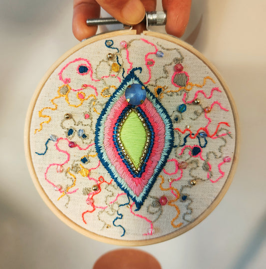 ～ヨニ刺繍アート～