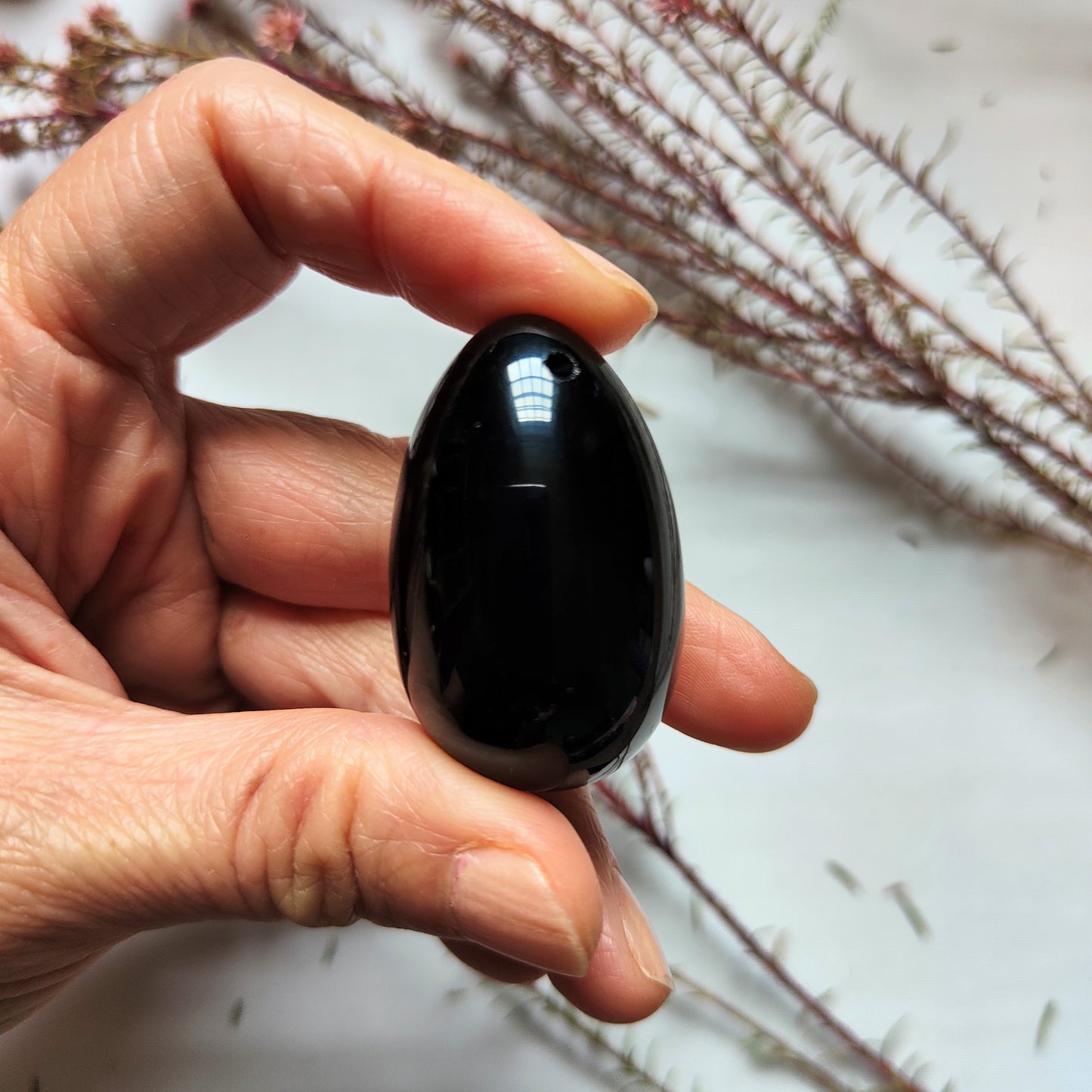 Yoni Egg / Obsidian